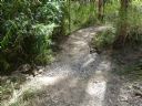 <p>A mix of good and bad trail techniques in this corner</p>