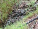 <p>Water drains from springs days after the rain stops</p>