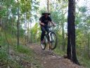 <p>Test riding new trailwork</p>