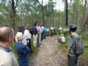 <p>Nick Bowman from IMBA teaches delegates at the QORF meeting in Nerang 2012</p>