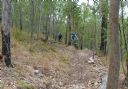 <p>A morning of hard trail work deserves a good ride home</p>