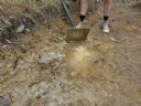 <p>Solid stone pounded to dust with a very special tool.  Richter dishes up enough force to move the earth off its orbit</p>