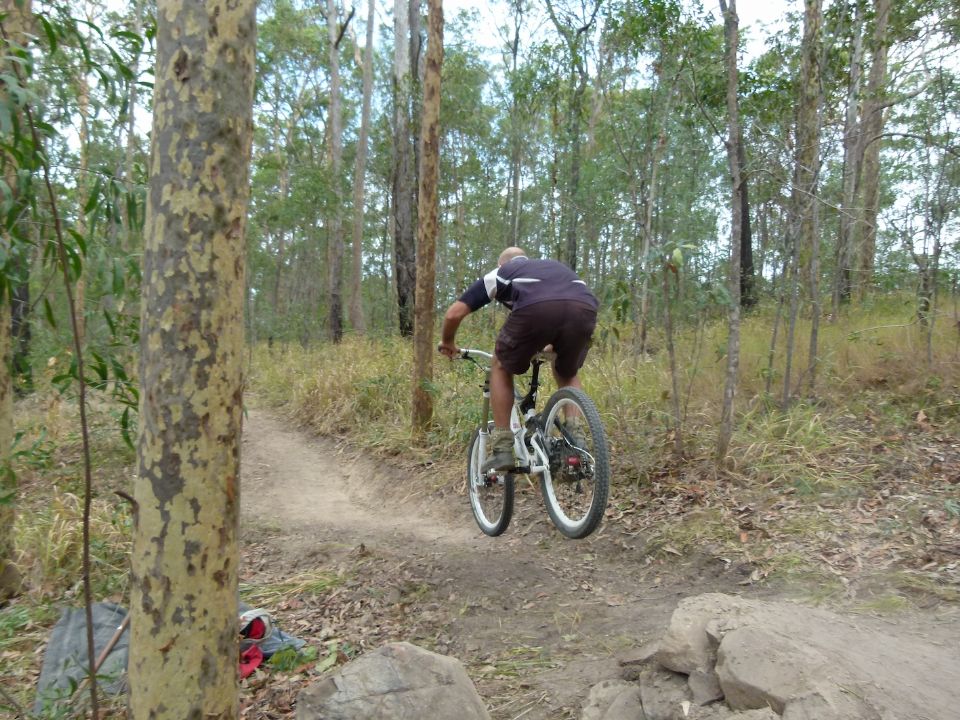 You don't need a big hitter here, but Kurt's rig was big fun to drop it on