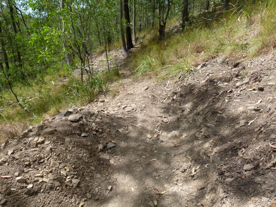 The climbing line will be roughly here, but our plans were bigger 