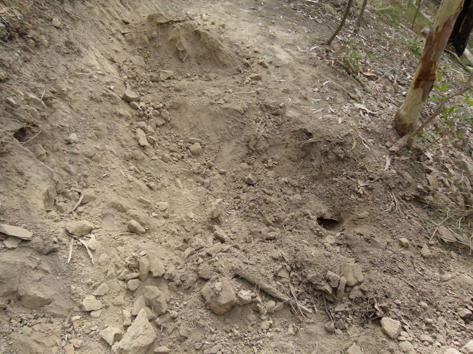 Deep, sub-terranian tunnels and holes