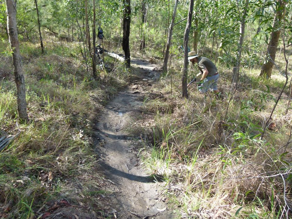 Wet trail