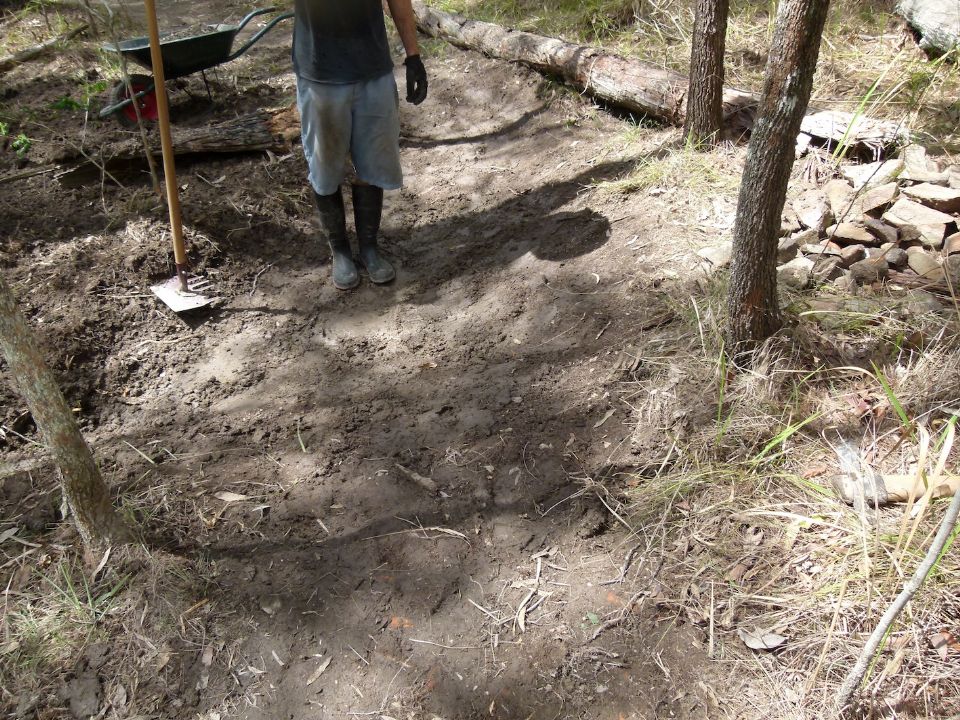 Deep excavation, but not deep enough