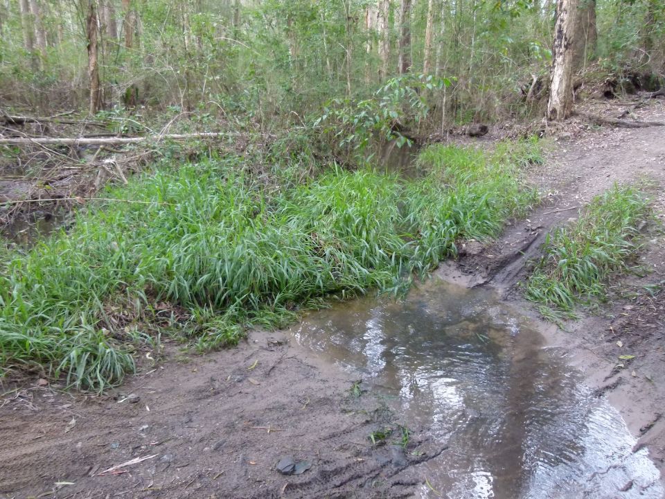 Creek flow started days after rain ended