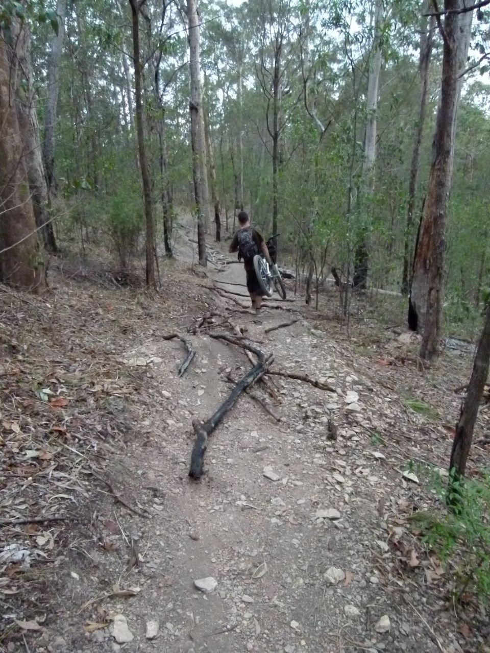 Walking our test bike out is not part of the plan