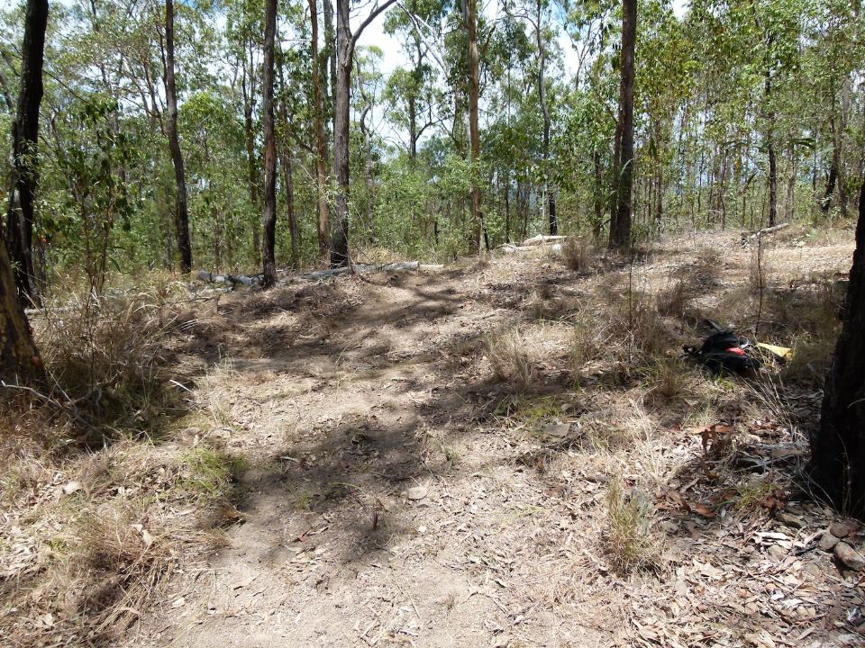 Link to the fire road going to the velodrome - before