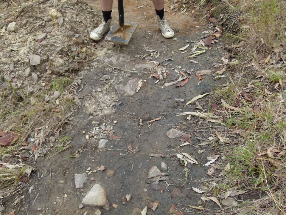 Rocks that must be flattened