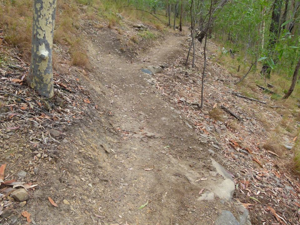 Drainage showing after a decent rainfall