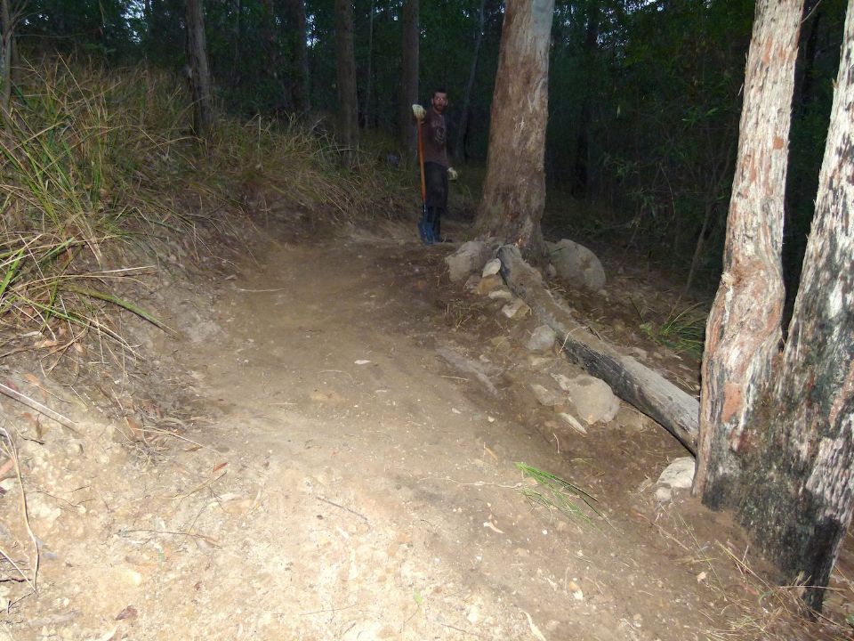 A better line and drainage in this spot