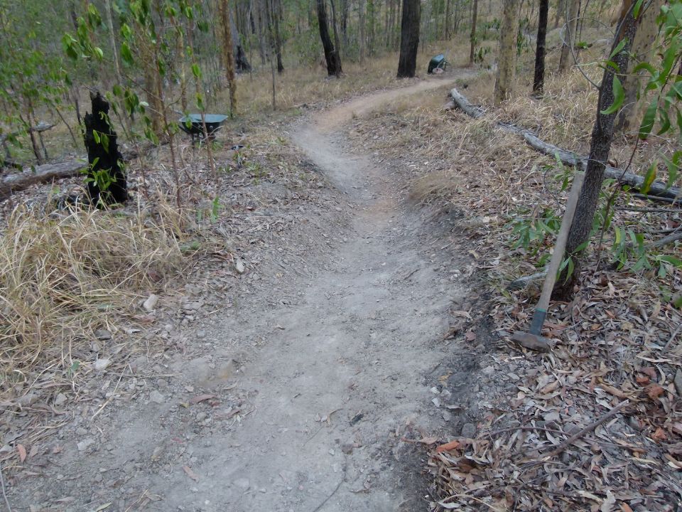 A more supported riding line