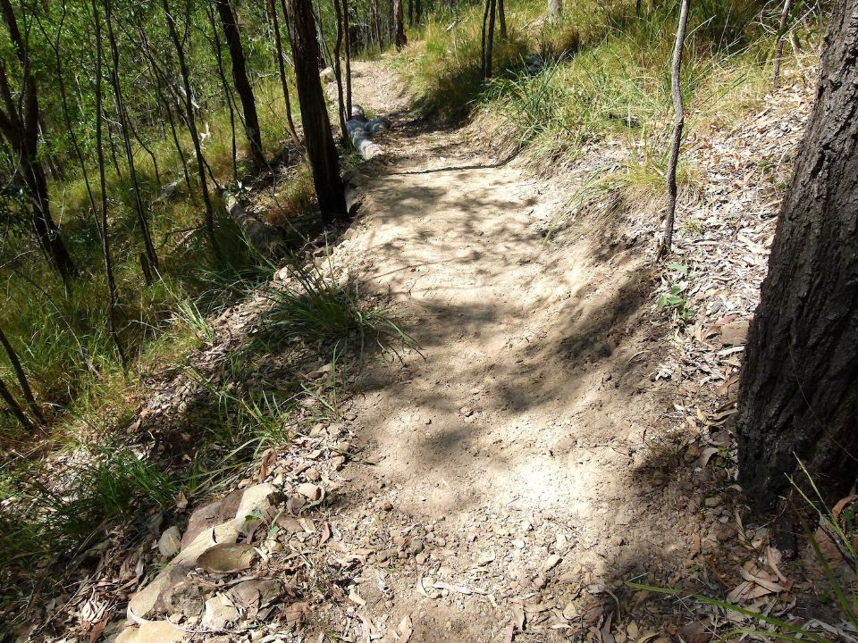 The original drainage feature is changed