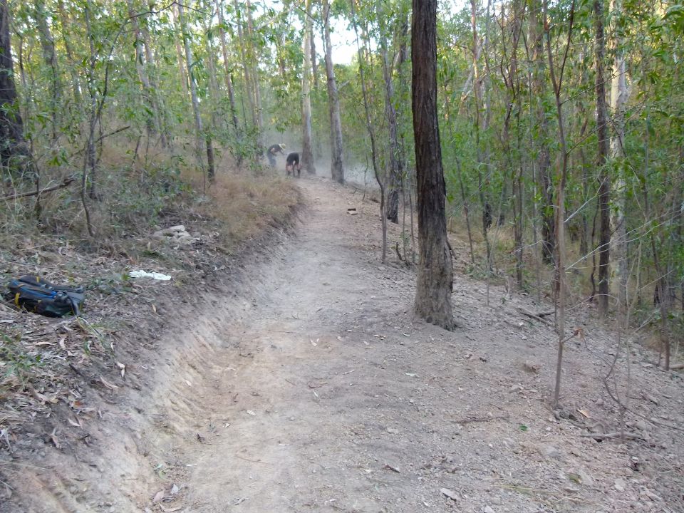 The basic turn before multiple adjustments