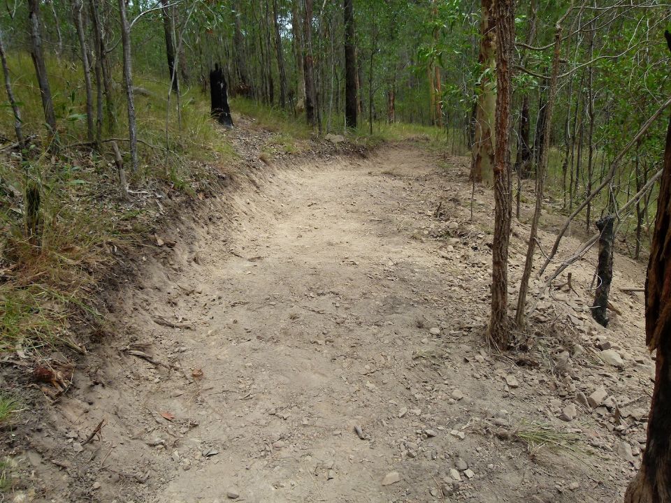 Our original plan was a straighter line - this is betrter