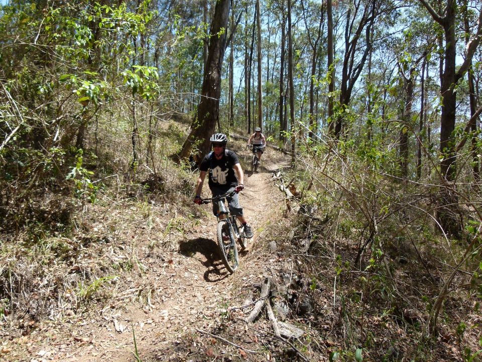 Good riders fighting their bikes down here - why?